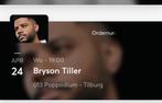 Bryson Tiller ticket 013 Poppodium - Tilburg, Tickets en Kaartjes, Concerten | R&B en Hiphop, Twee personen