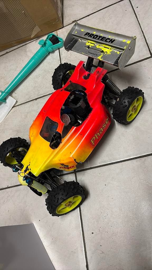 Nitro wagen (alleen trekkabel is kapot), Kinderen en Baby's, Speelgoed | Buiten | Skelters, Ophalen of Verzenden, Zo goed als nieuw