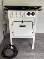 Vintage Inventum elektrische fornuis., Witgoed en Apparatuur, Fornuizen, Ophalen, Gebruikt, Minder dan 85 cm, 4 kookzones