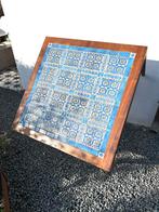 Unieke Haslev tafel met royal Copenhagen Tegels, Ophalen of Verzenden
