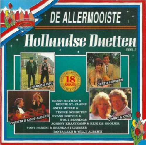 De Allermooiste Hollandse Duetten Deel 2 CD, Cd's en Dvd's, Cd's | Nederlandstalig, Zo goed als nieuw, Pop, Verzenden