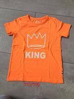 Koningsshirt maat 110/116, Jongen, Gebruikt, Ophalen of Verzenden, Shirt of Longsleeve