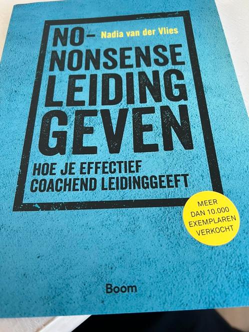Nadia van der Vlies - No-nonsense leidinggeven, Boeken, Advies, Hulp en Training, Zo goed als nieuw, Ophalen of Verzenden