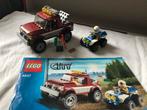 Lego City 4437 Boevenauto + Politie Quad, Ophalen of Verzenden, Gebruikt, Complete set, Lego