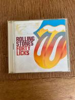 Rolling stones, forty licks (dubbel cd), Cd's en Dvd's, Cd's | Rock, Ophalen of Verzenden, Zo goed als nieuw, Poprock