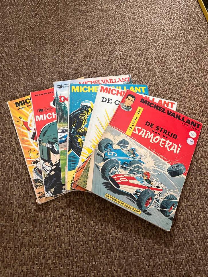 Michel Vaillant - 6 Albums, Boeken, Stripboeken, Gelezen, Meerdere stripboeken, Ophalen of Verzenden