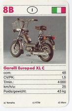 Kw555 bromfiets verzamelplaatje 8b garelli europed xl c, Ophalen of Verzenden, Zo goed als nieuw, Auto's