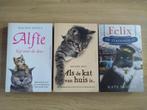 3x verschillende katten boeken van Harper Collins, Ophalen, Zo goed als nieuw, Katten