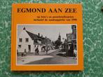 boek, Egmond aan Zee op foto's en prentbriefkaarten., 20e eeuw of later, Ophalen of Verzenden, Zo goed als nieuw, Jellema, Henk