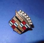 Cadillac Geemailleerd Embleem 3½ x 3½ Centimeter, Verzenden, Zo goed als nieuw, Auto's