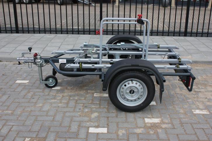 Fietsen- en driewieler aanhanger geschikt v electrischefiets, Auto diversen, Aanhangers en Bagagewagens, Nieuw, Ophalen