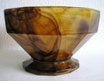 Cloud glass art deco kom / schaal Davidson & Co, Antiek en Kunst, Antiek | Glas en Kristal, Ophalen of Verzenden