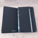 Map / ringband voor visitekaartjes - ABC tabbladen - zwart, Ophalen of Verzenden, Gebruikt