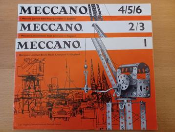 meccano (vintage) catalogi  / voorbeelden