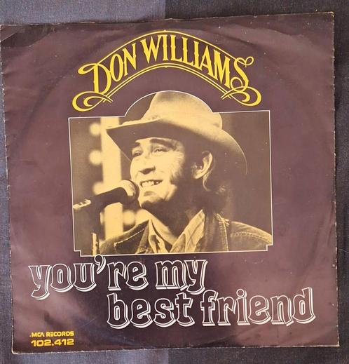 Don Williams vinyl single, Cd's en Dvd's, Vinyl | Country en Western, Gebruikt, Overige formaten, Ophalen