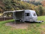 Hymer Eriba Caravan - Incl. Luifel & Fietsenrek, Frans bed, Particulier, Hymer, 4 tot 5 meter