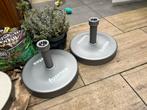 2 parasolvoeten, beton, nieuw., Ophalen of Verzenden, Zo goed als nieuw, Minder dan 1 meter, Parasolvoet