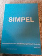 Simpel - Oplossingsgerichte psychologie in actie, Ophalen of Verzenden, Zo goed als nieuw, Klinische psychologie, Louis Cauffman