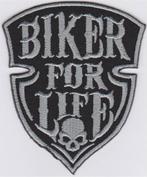 Biker For Life stoffen opstrijk patch embleem, Motoren, Accessoires | Stickers