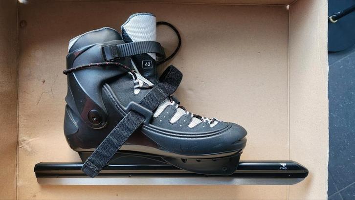 Zandstra Ving Comfort Noren Schaatsen - Maat 43, Sport en Fitness, Schaatsen, Zo goed als nieuw, Noren, Zandstra, Klapschaats