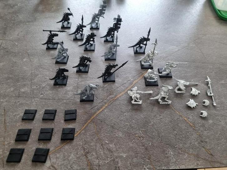 Warhammer Lizardmen Miniaturen, Hobby en Vrije tijd, Wargaming, Gebruikt, Warhammer, Figuurtje(s), Ophalen