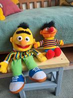 Bert en Ernie knuffels handpop poppenkast vintage-ernie, Gebruikt, Overige typen, M, Ophalen of Verzenden