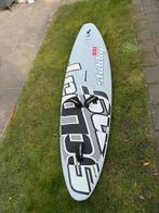 Stubby allround windsurfplank - 100 liter, Ophalen, 250 tot 300 cm, Gebruikt, Met vin(nen)