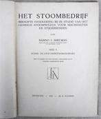 Het stoombedrijf voor machinisten en studeerenden 1920., Ophalen of Verzenden, Gebruikt, Trein, Boek of Tijdschrift