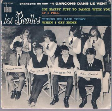 SINGLE E.P. THE Les Beatles Chansons Du Film 4 GARCONS EP beschikbaar voor biedingen