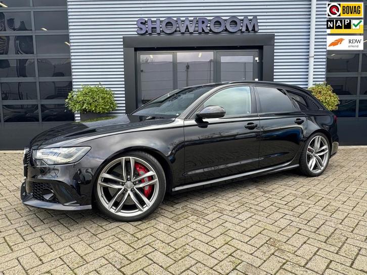 Audi A6 Avant 4.0 TFSI RS 6 quattro Pro Line Plus 720PK|Carb, Auto's, Audi, Bedrijf, Te koop, RS6, 360° camera, 4x4, ABS, Achteruitrijcamera