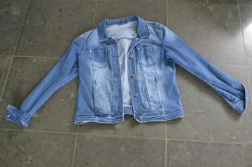 Freequent spijkerjack blauw dames maat L beschikbaar voor biedingen