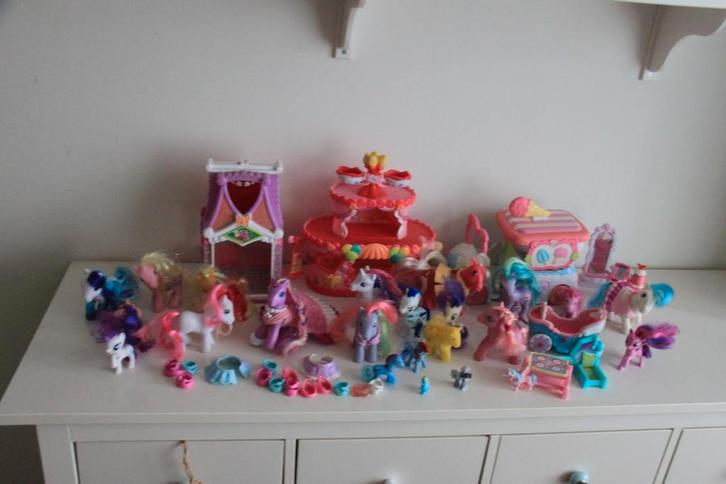 my litle pony, pony, paardjes, ijscokar, meisjes, Kinderen en Baby's, Speelgoed | My Little Pony, Ophalen of Verzenden