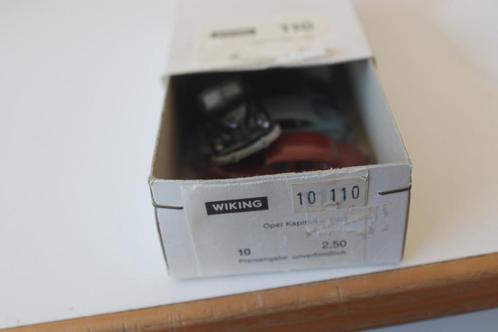5 Wiking Opel  Kapitein 1951 in kartonnen verpakking, Hobby en Vrije tijd, Modelauto's | 1:87, Zo goed als nieuw, Auto, Wiking