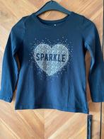 Zgan- Mooi Zwart Shirtje van Primark . Maat 122, Kinderen en Baby's, Meisje, Ophalen of Verzenden, Zo goed als nieuw, Shirt of Longsleeve