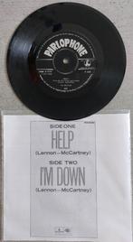 The Beatles - Help/I'm Down; Single vinyl 1965, Cd's en Dvd's, Vinyl Singles, Ophalen of Verzenden, Gebruikt, Pop
