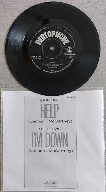 The Beatles - Help/I'm Down; Single vinyl 1965 beschikbaar voor biedingen