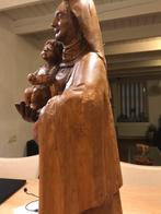 Houten beeld hand gemaakt, Antiek en Kunst, Kunst | Beelden en Houtsnijwerken, Ophalen of Verzenden