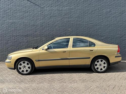 Volvo S60 2.3 T-5 Geartronic - leder - Maya Yellow, Auto's, Volvo, Bedrijf, Te koop, S60, ABS, Airbags, Airconditioning, Alarm