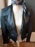 Te koop zwarte leren jas Zara maat 38!, Kleding | Dames, Maat 38/40 (M), Ophalen of Verzenden, Zo goed als nieuw, Zara