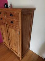Teak houten geborsteld kastje, Ophalen