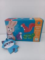 Puzzle Duo Articulo - dieren - animaux - Djeco, Ophalen of Verzenden, Minder dan 10 stukjes, Gebruikt, 2 tot 4 jaar