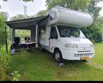 Fiat Dethleffs Globetrotter 2001, Caravans en Kamperen, Campers, Chemisch toilet, Alkoof, Ringverwarming, Fiat
