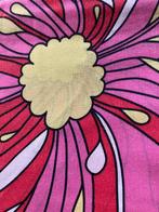 1p- dekbedhoes bloem roze wit- met sloop, Huis en Inrichting, Verzenden, Dekbedovertrek, Zo goed als nieuw, Overige kleuren