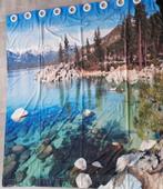 gordijn buiten binnen met ogen strand 3 stuks  150x165, Ophalen of Verzenden, Gebruikt, 100 tot 150 cm, 150 tot 200 cm