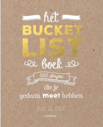 Het bucketlist boek beschikbaar voor biedingen