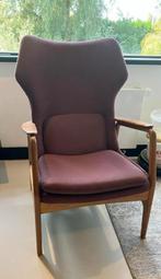 Retro design fauteuil bovenkamp, Huis en Inrichting, Fauteuils, Ophalen, Gebruikt, 75 tot 100 cm, 50 tot 75 cm