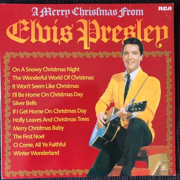 Elvis Presley LP: A Merry Christmas From Elvis Presley beschikbaar voor biedingen