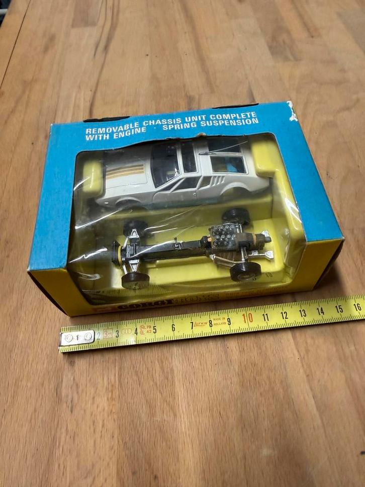 Corgi 271 ghia de tomaso mangusta - NOS, Hobby en Vrije tijd, Modelauto's | 1:43, Nieuw, Auto, Corgi, Verzenden