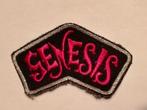 Genesis Phil Collins vintage glitter logo patch embleem 2, Verzamelen, Ophalen of Verzenden, Nieuw, Kleding