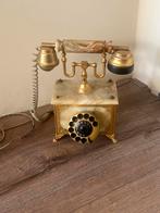 Vintage marmeren telefoon, Ophalen of Verzenden, Gebruikt